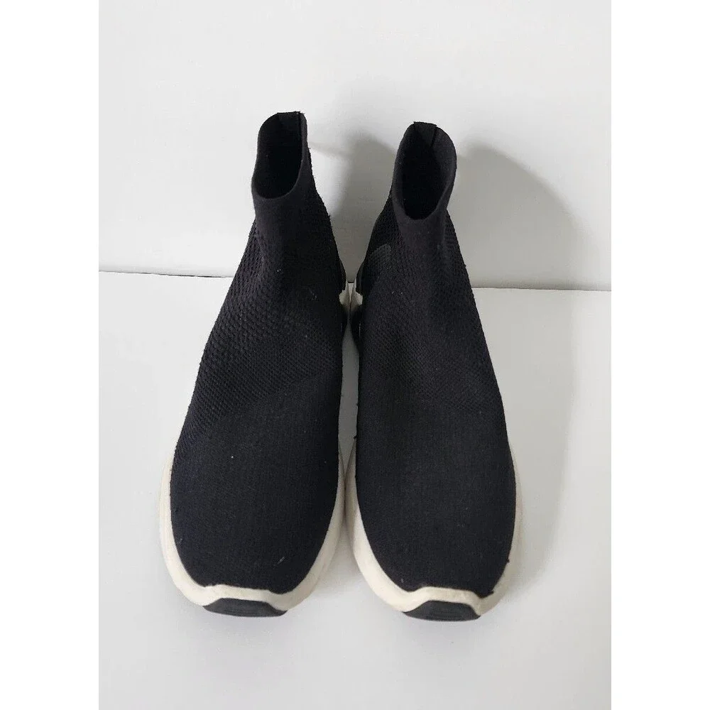Mark Nason A-Line Daze Skechers Black Slip On Sneakers size 5.5 High Top